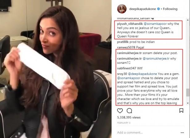 Deepika Padukone taking up PadMan Challenge Deepika Padukone PadMan Challenge