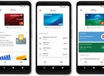 Google Pay features seen on android smartphone screen