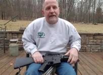 Gun owner with 2nd amendment tattoo deliberately breaks his gun