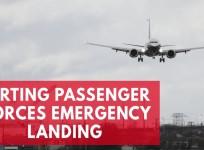 Farting passenger forces plane to make emergency landing