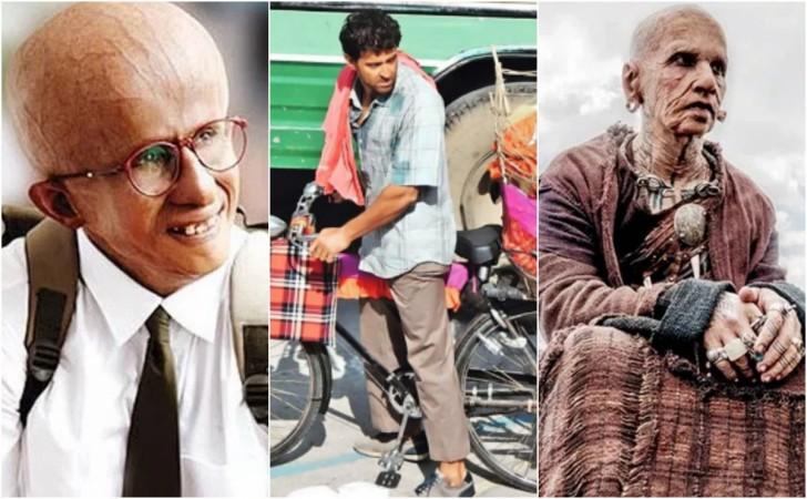 Hrithik Roshan, Amitabh Bachchan and Rajkummar Rao's drastic transformation Hrithik Roshan