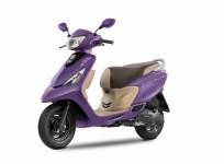 TVS Scooty Zest 110 matte Purple
