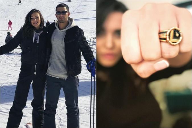 Amy Jackson with her multi-millionaire boyfriend George Panayiotou Amy Jackson with her multi-millionaire boyfriend George Panayiotou