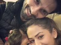 Shahid Kapoor, wife Mira Rajput, daughter Misha Kapoor