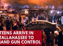 Students arrive in Tallahassee to protest gun laws