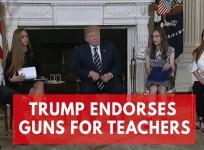 Trump suggests arming teachers could prevent school shootings