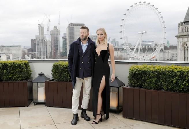 Joel Edgerton and Jennifer Lawrence during the 'Red Sparrow' photocall at The Corinthia Hotel on February 20, 2018 in London, England. Jennifer Lawrence