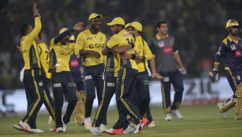 File photo of Pakistan Super League defending champions Peshawar Zalmi. Peshawar Zalmi