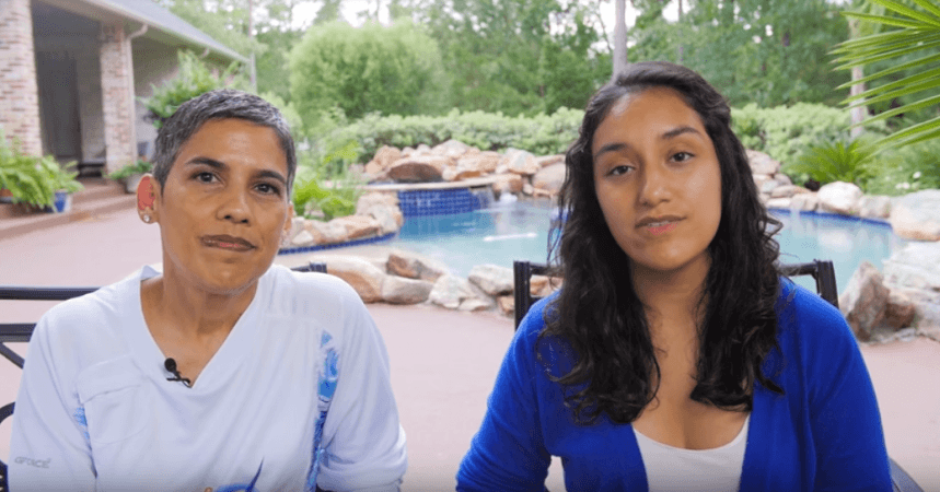 Mari Lopez (L) and Liz Johnson. Mari Lopez and Liz Johnson.