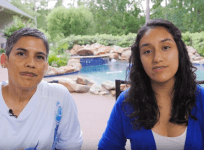 Mari Lopez and Liz Johnson.