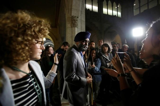 Harjit Sajjan addressed the issue of racism and gender equality during the event. harjit singh