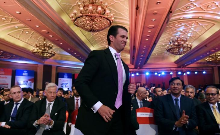 Donald Trump Jr. said he loved the Indian media and they were Donald Trump Jr