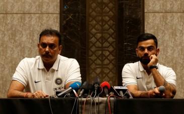 Virat Kohli and Ravi Shastri