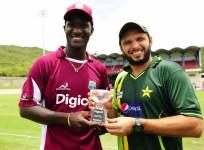 Shahid Afridi and Darren Sammy