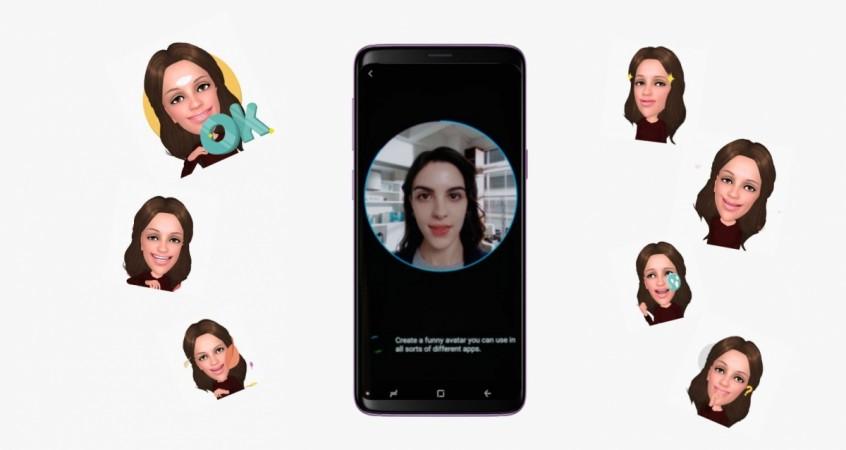 Galaxy S9 and the Galaxy S9 houses feature-rich 8MP wide-angle sensor with F1.7 aperture and is complemented by several facial recognition sensors, which enables the device take Augmented Reality photos of the user to create 3D emojis similar to Apple iPhone X Animoji Samsung Galaxy S9, AR emoji, intelligent scan, facial recognition, Galaxy S9 Plus,