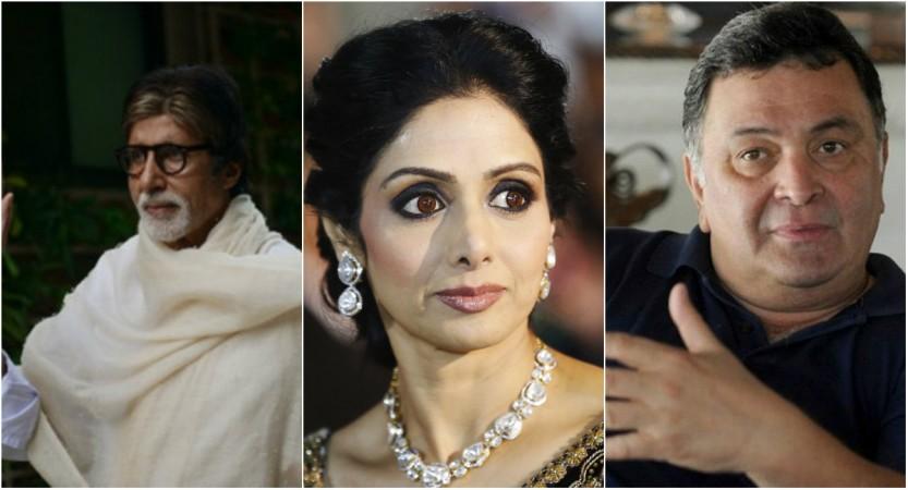 Amitabh Bachchan, Sridevi, Rishi Kapoor Amitabh Bachchan, Sridevi, Rishi Kapoor