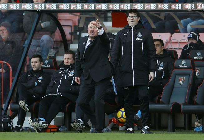 Rafael Benitez saw Newcastle United settle for a 2-2 draw against AFC Bournemouth Rafael Benitez