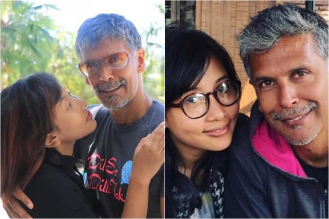 Milind Soman, Ankita Konwar