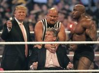 wwe, donald trump, bobby lashley
