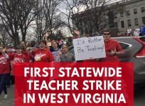 First statewide teacher strike in West Virginia