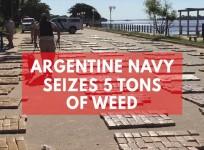 Argentine Navy makes biggest cannabis bust in countrys history