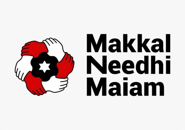 The logo of Kamal Haasan's Makkal Needhi Maiam. Makkal Needhi Maiam