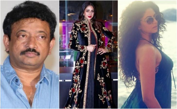 RGV, Sridevi and Kavita Kaushik Sridevi
