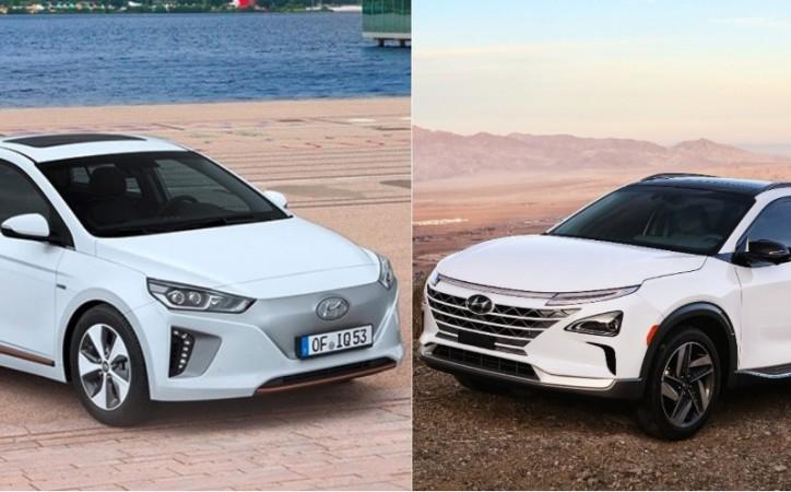 Hyundai Nexo e-SUV and Ioniq EV Hyundai Nexo and Ioniq