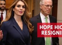 Hope Hicks resigning as White House communications director