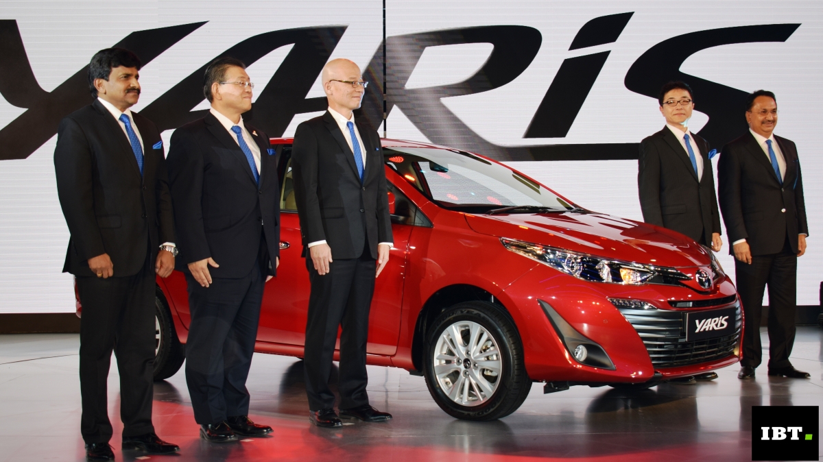 Toyota Yaris sedan, Toyota Yaris launch