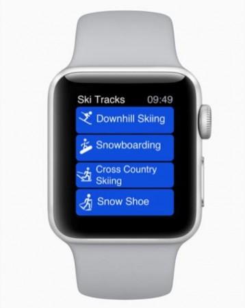 Slopes and Snow apps can be launched on Apple Watch Series 3 using just their voice command via Siri. Apple Watch, Snowboarding, Skiing, tracking