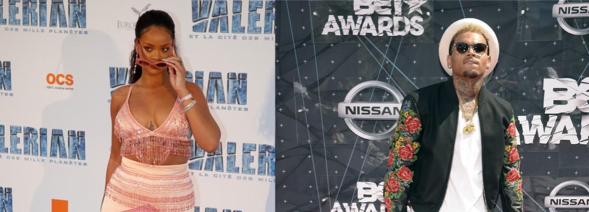 Rihanna and Chris Brown had dated on-and-off since 2009 Rihanna and Chris Brown