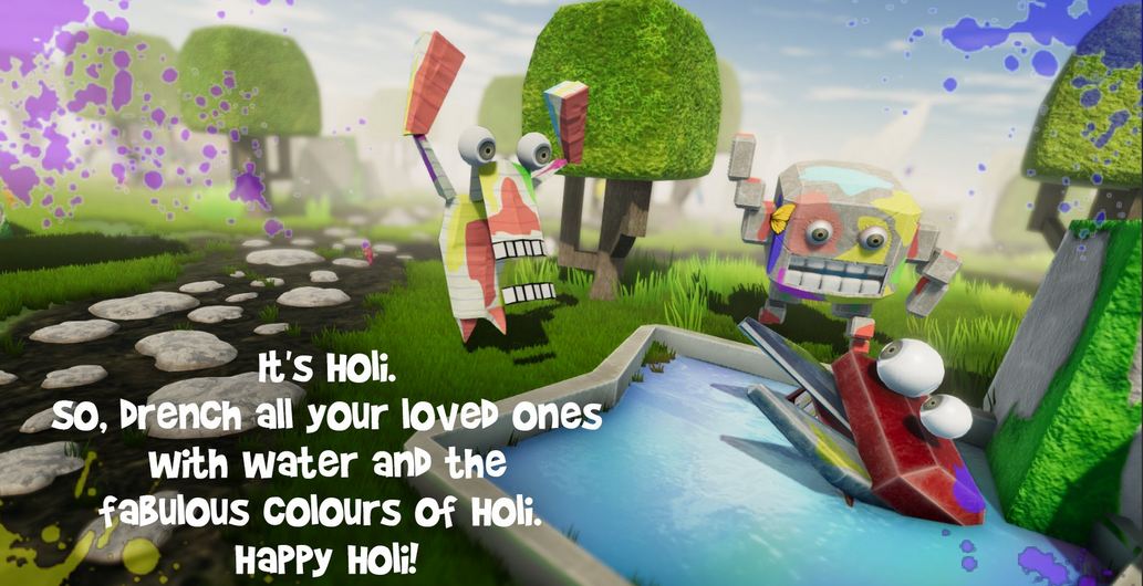 Happy Holi 2018 greetings