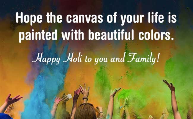 Happy Holi 2018 greetings