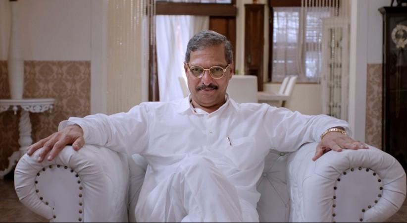 A screen shot from Kaala Teaser. Nana Patekar in Kaala