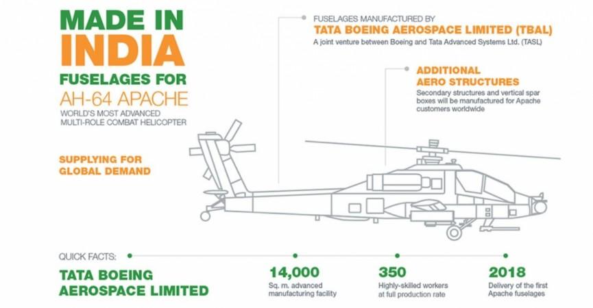 Made in India: Tata-Boeing Aerospace opens Apache chopper component ...