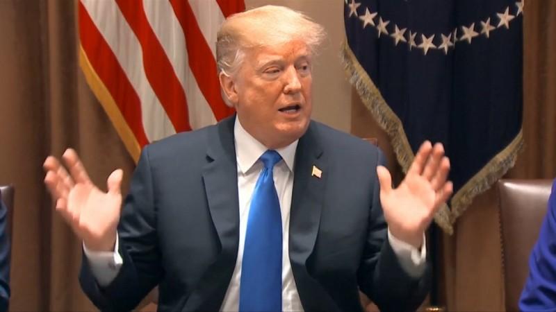 Donald Trump Donald Trump asks Congress for broad bill on gun control