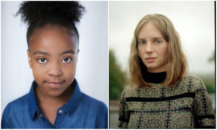 Priah Ferguson (L), Maya Hawke Stranger Things Season 3