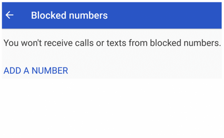 Android P might come with call blocking feature that'll help you shut