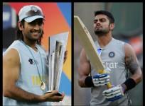 Virat Kohli and MS Dhoni