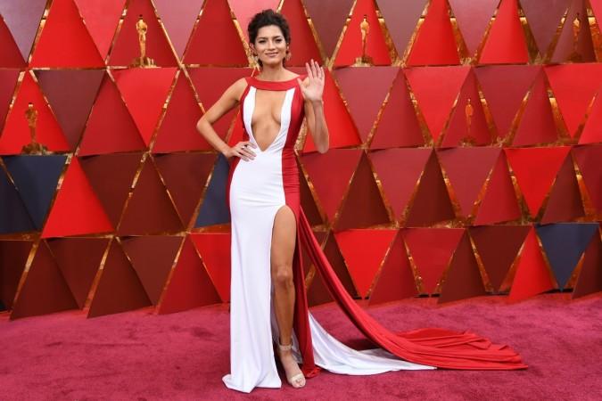 US actress Blanca Blanco arrives for the 90th Annual Academy Awards on March 4, 2018, in Hollywood, California Blanca Blanco Oscars 2018
