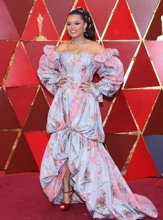 Andra Day at Oscars 2018