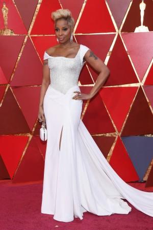 Mary J. Blige attends the 90th Annual Academy Awards at Hollywood & Highland Center on March 4, 2018 in Hollywood, California.