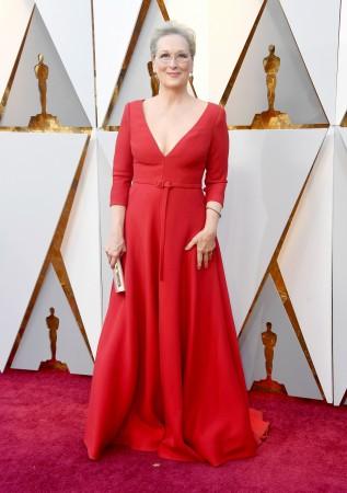 Meryl Streep attends the 90th Annual Academy Awards at Hollywood & Highland Center on March 4, 2018 in Hollywood, California. Meryl Streep attends the 90th Annual Academy Awards at Hollywood & Highland Center on March 4, 2018 in Hollywood, California.