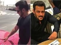 Salman Khan with Dubai's richest kid Rashed Saif Belhasa