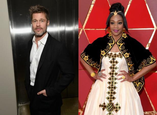 Brad Pitt and Tiffany Haddish