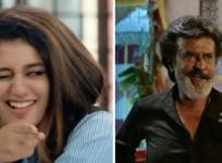 Priya Prakash Varrier Vs Rajinikanth
