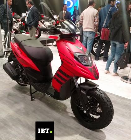 Aprilia Storm gets edgy styling and is expected to come with candy colors. Aprilia Storm 125