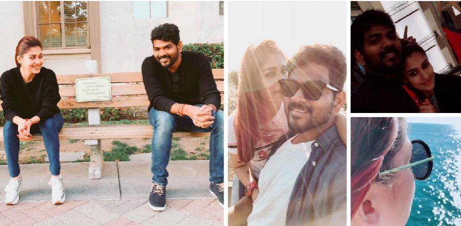 Nayanthara with Vignesh Shivan. Nayanthara with Vignesh Shivan