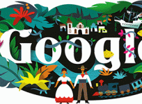 Google honors Gabriel Garcia Marquez on his 91st birthday with the Google doodle representing the magical Amazonian jungle from One Hundred Years of Solitude.